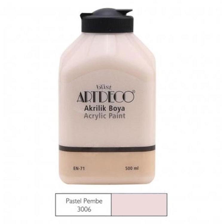 Artdeco Akrilik Boya 500Ml Pastel Pembe 3006Artdeco Akrilik Boya 500Ml Pastel Pembe 3006 - Kırtasiyem.netAkrilik Boyalar	