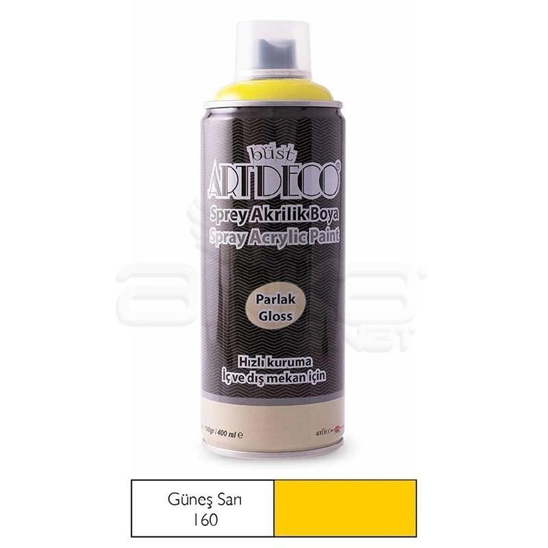 Artdeco Akrilik Sprey Boya 400 Ml Güneş Sarı 160Artdeco Akrilik Sprey Boya 400 Ml Güneş Sarı 160 - Kırtasiyem.netAkrilik Boyalar	