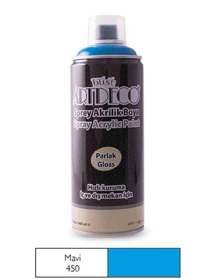 Artdeco Akrilik Sprey Boya 400 Ml Mavi 450Artdeco Akrilik Sprey Boya 400 Ml Mavi 450 - Kırtasiyem.netAkrilik Boyalar	