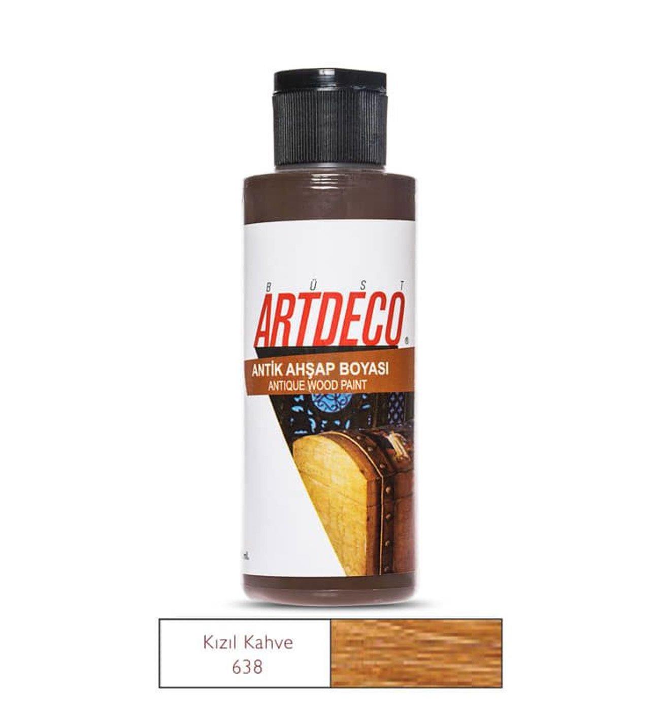 Artdeco Antik Eskitme Boyası 140ml Kızıl Kahve 638Artdeco Antik Eskitme Boyası 140ml Kızıl Kahve 638 - Kırtasiyem.netAkrilik Boyalar	