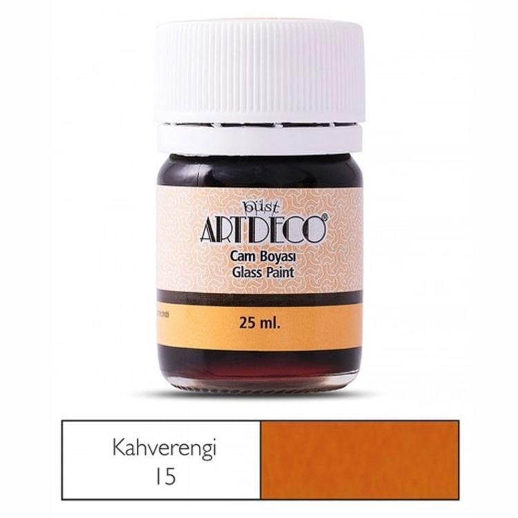 Artdeco Cam Boyası 25 Ml Kahverengi 15Artdeco Cam Boyası 25 Ml Kahverengi 15 - Kırtasiyem.netCam Boyaları