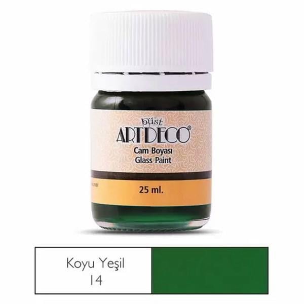 Artdeco Cam Boyası 25 Ml Koyu Yeşil 14Artdeco Cam Boyası 25 Ml Koyu Yeşil 14 - Kırtasiyem.netCam Boyaları