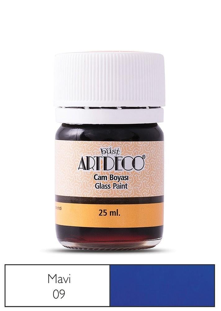 Artdeco Cam Boyası 25 Ml Mavi 09Artdeco Cam Boyası 25 Ml Mavi 09 - Kırtasiyem.netCam Boyaları