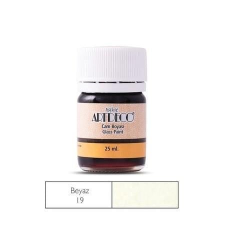 Artdeco Cam Boyası 25Ml Beyaz 19Artdeco Cam Boyası 25Ml Beyaz 19 - Kırtasiyem.netCam Boyaları