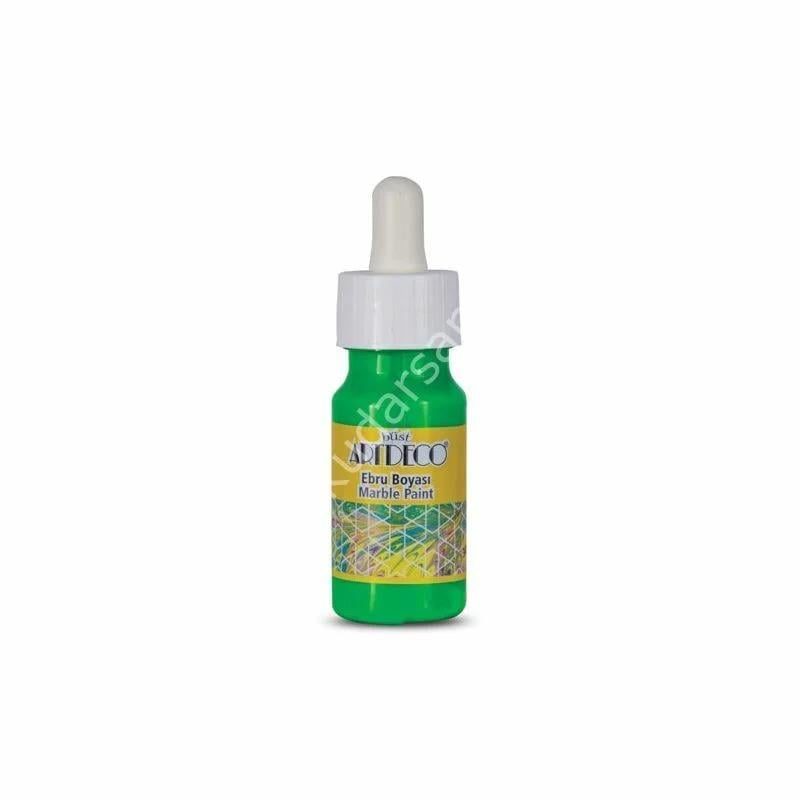 Artdeco Ebru Boyası 30ml (Damlalıklı) Neon Yeşil 95Artdeco Ebru Boyası 30ml (Damlalıklı) Neon Yeşil 95 - Kirtasiyem.netDiğer Fırçalar