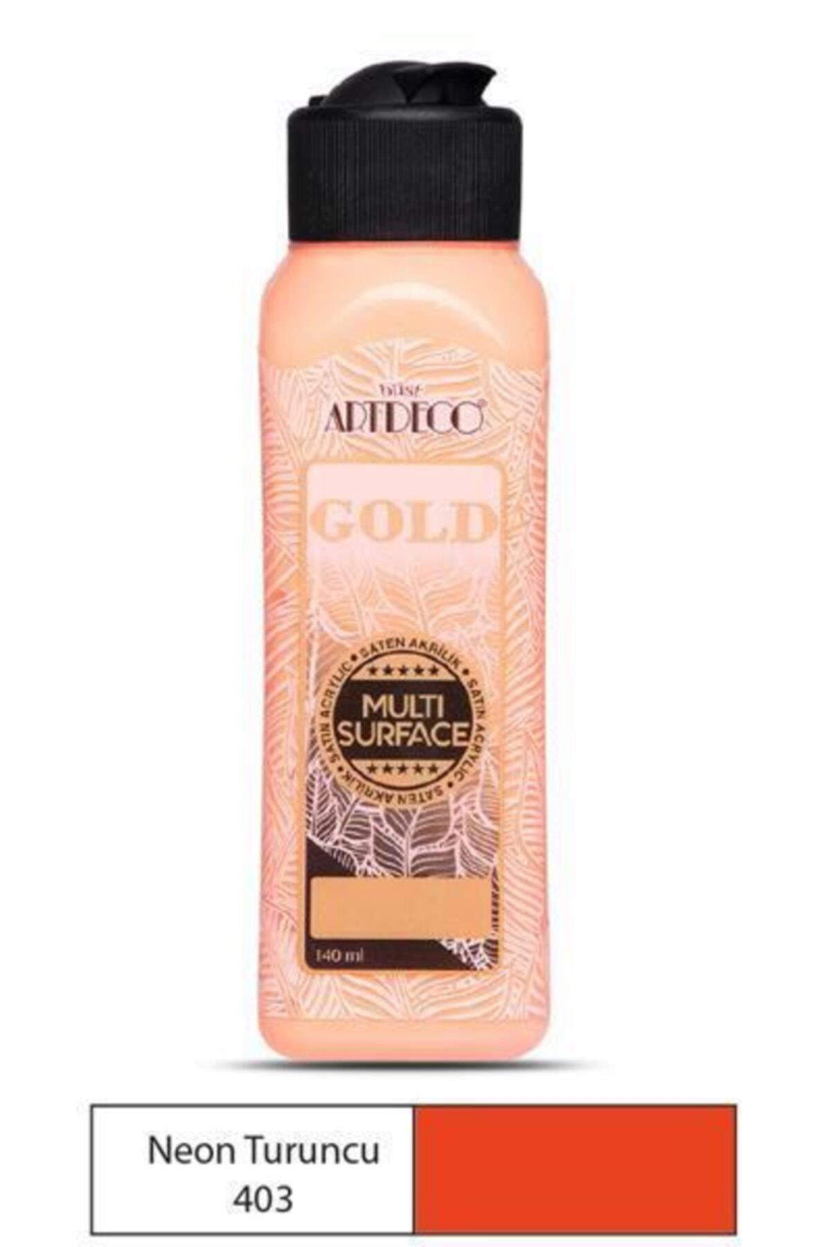 Artdeco Gold Multi-Surface Neon Akrilik Boya 140ml Neon Turuncu 403Artdeco Gold Multi-Surface Neon Akrilik Boya 140ml Neon Turuncu 403 - Kırtasiyem.netAkrilik Boyalar	
