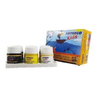 Artdeco Kids Guaj Boya Seti 6X15MlArtdeco Kids Guaj Boya Seti 6X15Ml - Kırtasiyem.netGuaj Boyalar