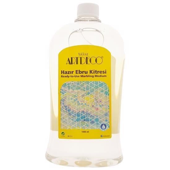 Artdeco Kullanıma Hazır Ebru Kitresi 1 LitreArtdeco Kullanıma Hazır Ebru Kitresi 1 Litre - Kırtasiyem.netEbru Boyaları ve Ürünleri