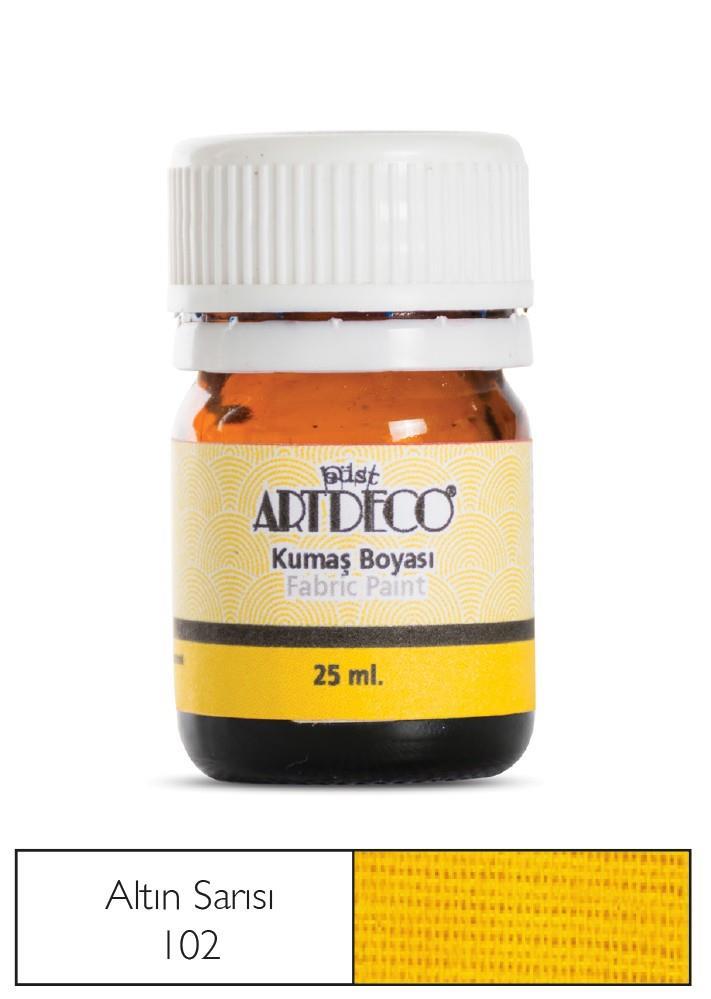 Artdeco Kumaş Boyası 25 Ml Altın Sarısı 102Artdeco Kumaş Boyası 25 Ml Altın Sarısı 102 - Kırtasiyem.netKumaş Boyaları