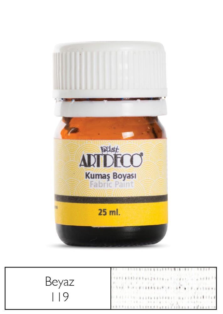 Artdeco Kumaş Boyası 25Ml Beyaz 119Artdeco Kumaş Boyası 25Ml Beyaz 119 - Kırtasiyem.netKumaş Boyaları