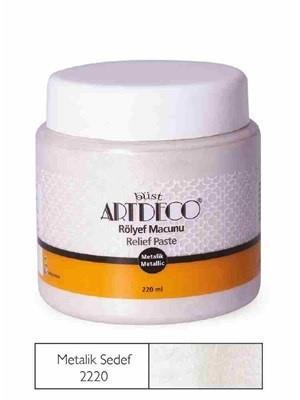 Artdeco Metalik Rölyef Macunu 220Ml Sedef 2220Artdeco Metalik Rölyef Macunu 220Ml Sedef 2220 - Kırtasiyem.netRölyef Macunu