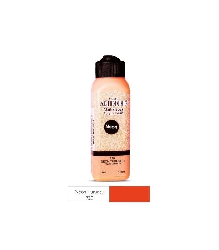 Artdeco Neon Akrilik Boya 140ml Neon Turuncu 920Artdeco Neon Akrilik Boya 140Ml N.Turuncu 920 - Kırtasiyem.netAkrilik Boyalar	