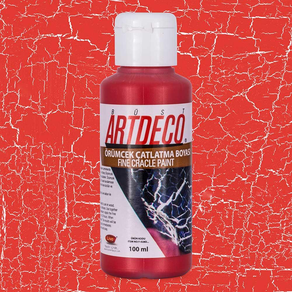 Artdeco Örümcek Çatlatma Boyası 100 ML Kırmızı 1005Artdeco Örümcek Çatlatma Boyası 100 ML Kırmızı 1005 - Kırtasiyem.netÇatlatma Verniği