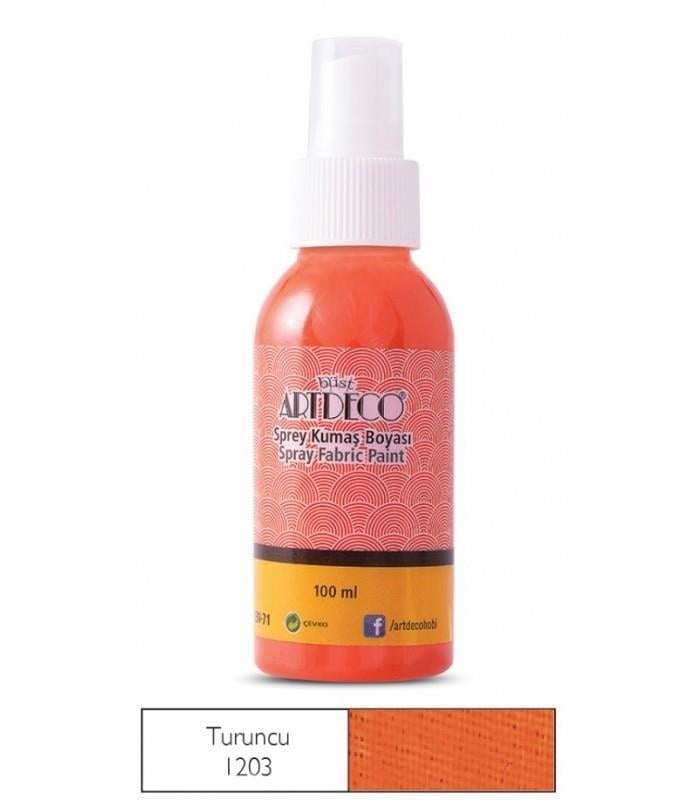 Artdeco Sprey Kumaş Boyası 100 Ml TuruncuArtdeco Sprey Kumaş Boyası 100 Ml Turuncu - Kırtasiyem.netKumaş Boyaları