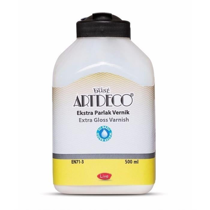 Artdeco Su Bazlı Parlak Vernik 500 MlArtdeco Su Bazlı Parlak Vernik 500 Ml - Kırtasiyem.netResim Verniği