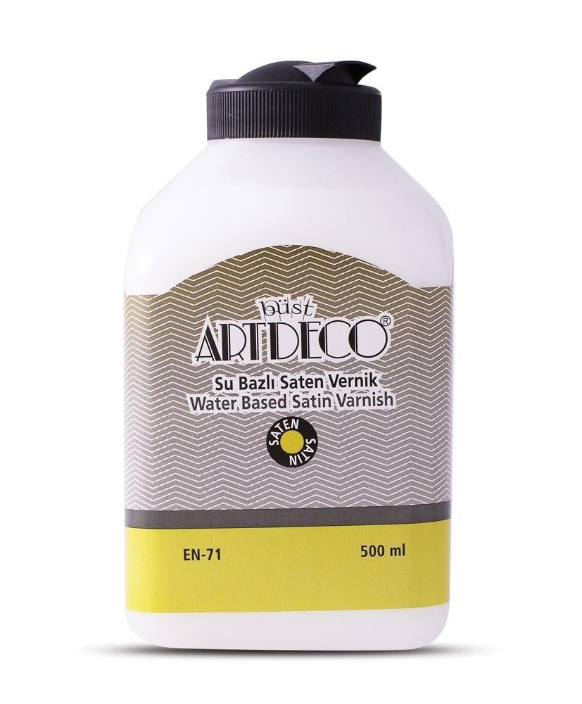 Artdeco Su Bazlı Saten Vernik 500mlArtdeco Su Bazlı Saten Vernik 500ml - Kırtasiyem.netResim Verniği