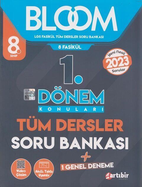 Artıbir 8. Sınıf Bloom Tüm Dersler Gün Gün Kamp Kitabı Soru BankasıArtıbir 8. Sınıf Bloom LGS 8 Fasikül 1. Dönem Tüm Dersler Soru Bankası - Kirtasiyem.net8.Sınıf