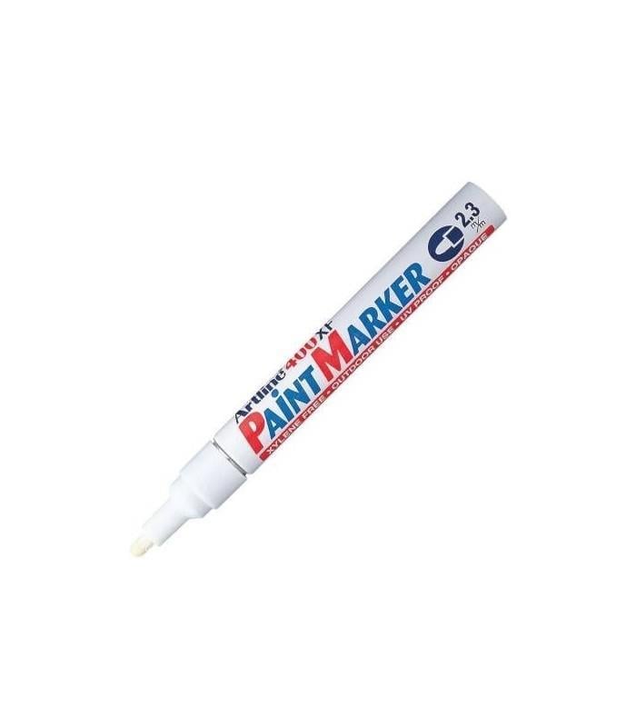 Artline 400XF Paint Marker Çok Amaçlı Boyama Markörü Uç:2,3mm BeyazArtline Paint Marker White 400Xf - Kirtasiyem.netMarkörler