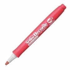 Artline Decorite Chisel Type Kesik Uçlu Marker M. RedMarkörler