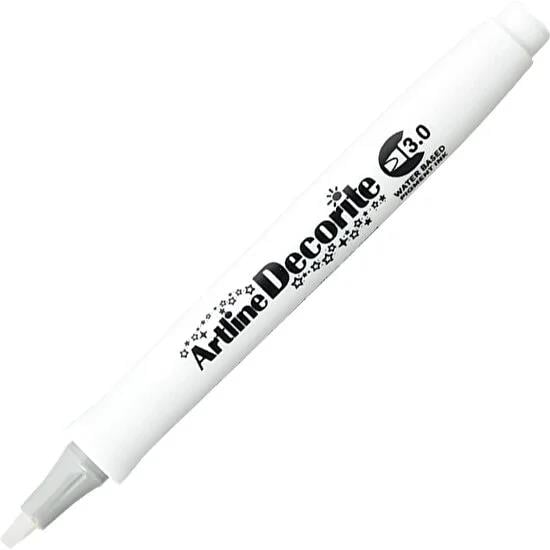 Artline Decorite Chisel Type Kesik Uçlu Marker WhiteArtline Decorite Chisel Type Kesik Uçlu Marker White - Kirtasiyem.netMarkörler