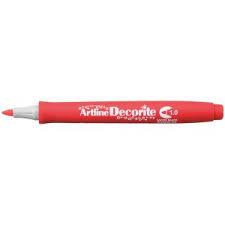 Artline Decorite Coloring Marker Boyama Kalemi RedMarkörler