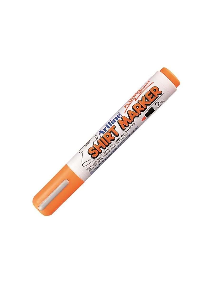 Artline Shirt Marker Tişört Markörü Uç:2,0mm Florasan TuruncuArtline Shirt Marker Tişört Markörü Uç:2,0mm Florasan Turuncu - Kirtasiyem.netMarkörler