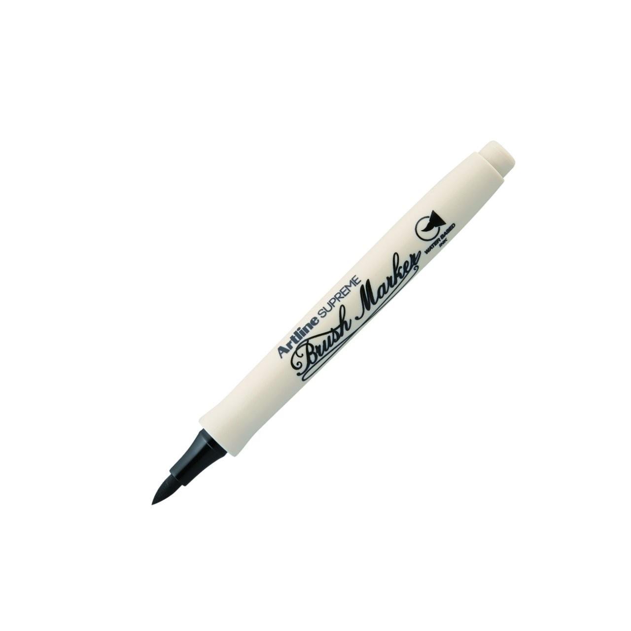 Artline Supreme Brush Marker Esnek Fırça Uçlu Kalem SiyahArtline Supreme Brush Marker Esnek Fırça Uçlu Kalem Siyah - Kirtasiyem.netMarkörler