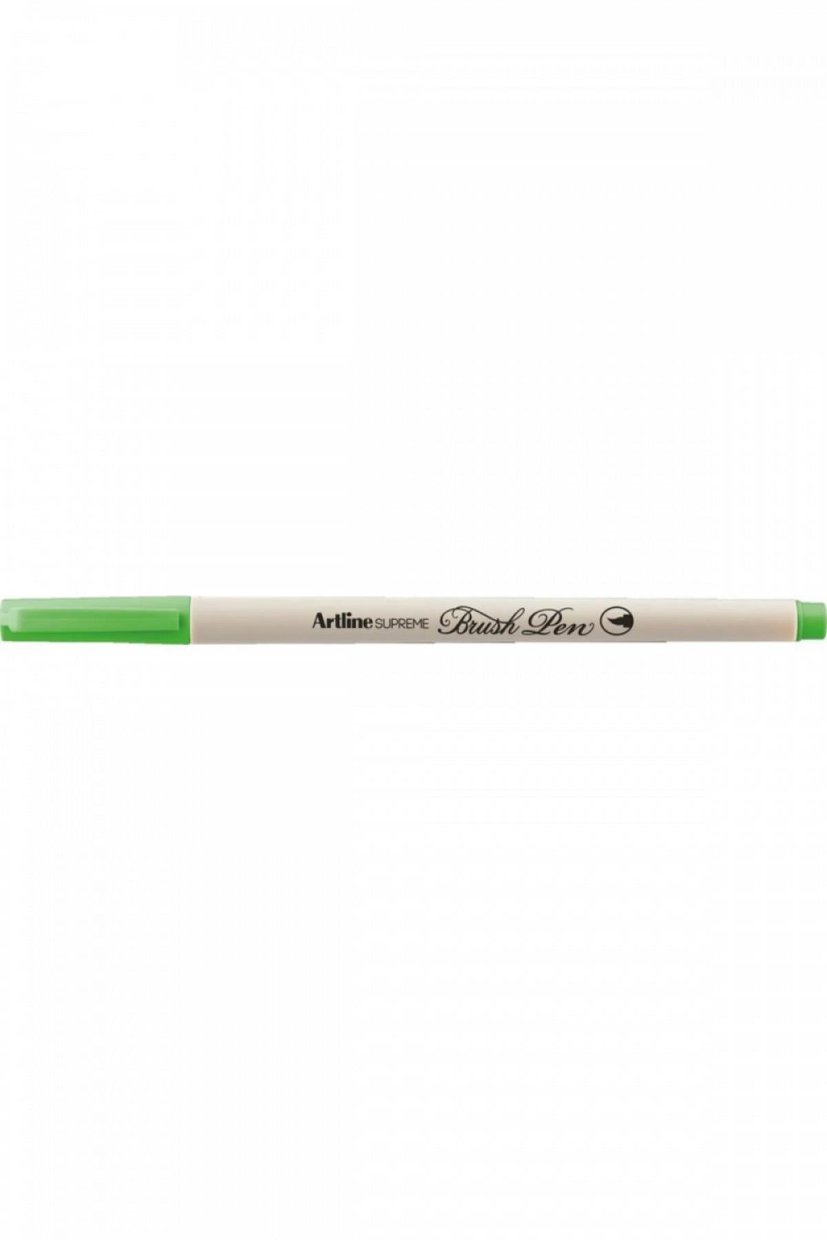 Artline Supreme Brush Uçlu Kalem Fosforlu YeşilArtline Supreme Brush Uçlu Kalem Fosforlu Yeşil - Kirtasiyem.netMarkörler