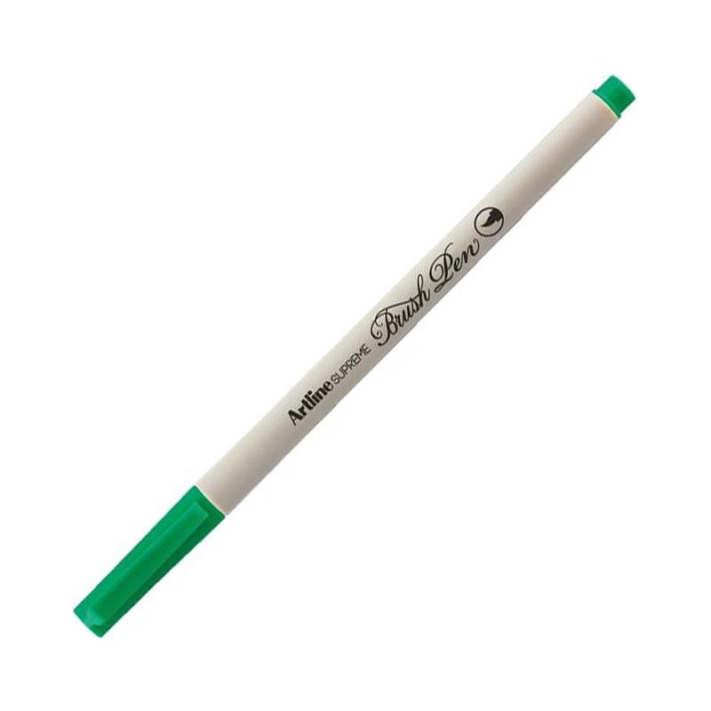 Artline Supreme Brush Uçlu Kalem YeşilArtline Supreme Brush Uçlu Kalem Yeşil - Kirtasiyem.netMarkörler