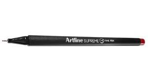 Artline Supreme Fine Keçe Uçlu Kalem Uç:0,4mm KırmızıDövme Kalemleri