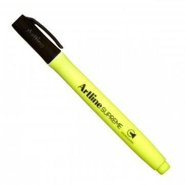 Artline Supreme Fosforlu Kalem Kesik Uç:4,0mm SarıArtline Supreme Fosforlu Kalem Kesik Uç:4,0mm Sarı - Kirtasiyem.netFosforlu Kalemler