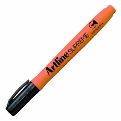 Artline Supreme Fosforlu Kalem Kesik Uç:4,0mm TuruncuArtline Supreme Fosforlu Kalem Kesik Uç:4,0mm Turuncu - Kirtasiyem.netFosforlu Kalemler