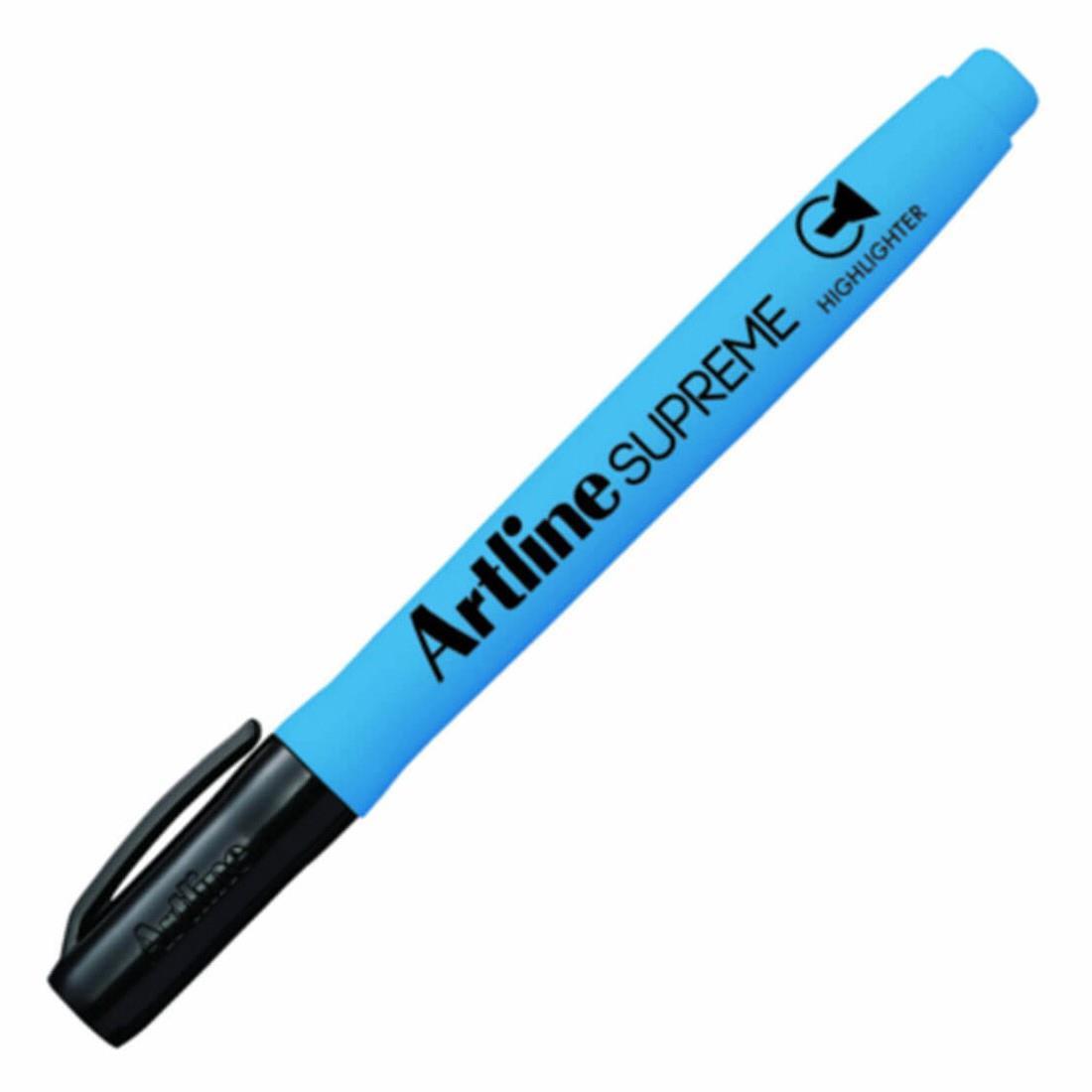 Artline Supreme Fosforlu Kalem Kesik Uç:4,0mm Açık maviArtline Supreme Fosforlu Kalem Kesik Uç:4,0mm Açık mavi - Kirtasiyem.netFosforlu Kalemler