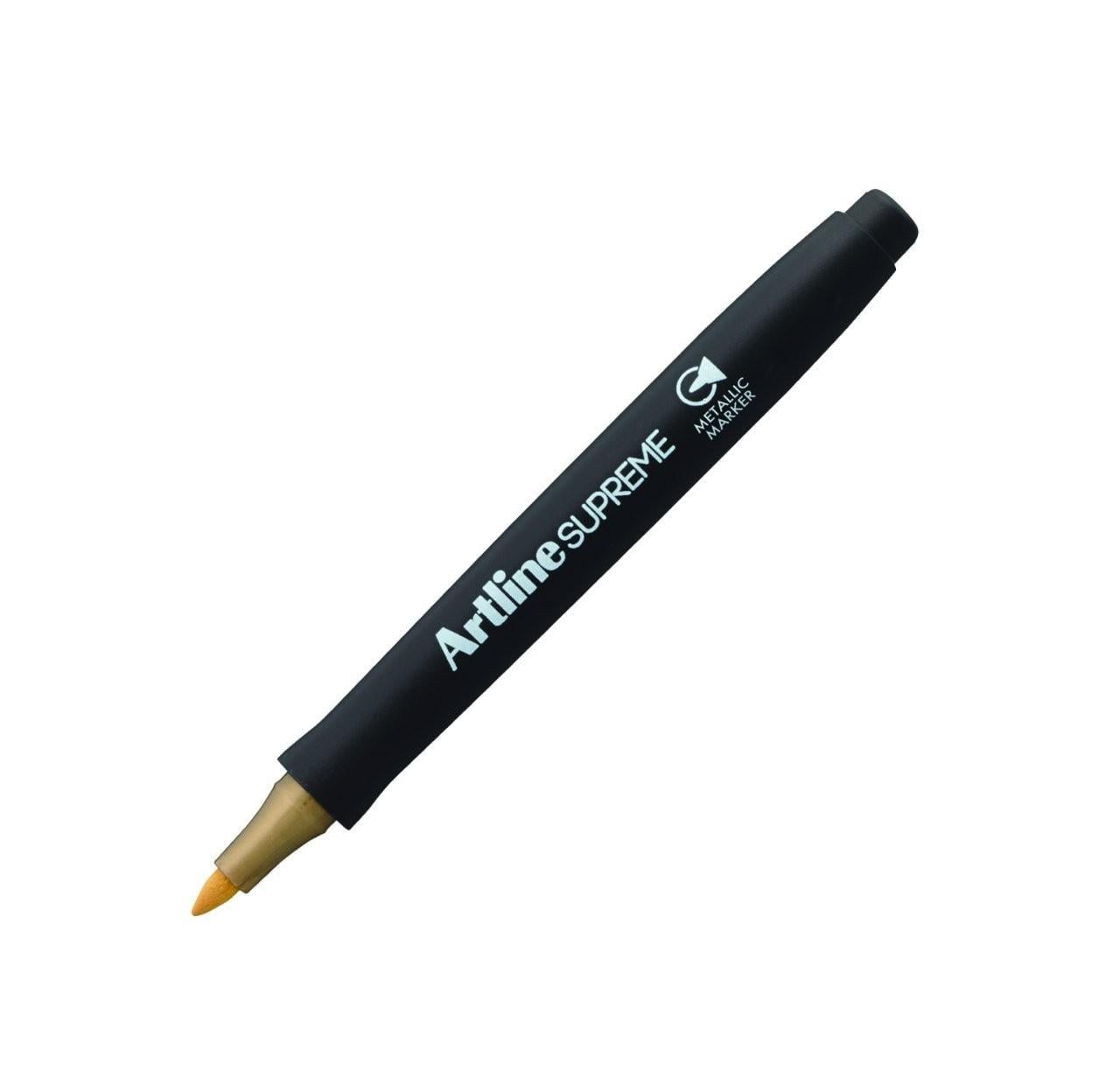 Artline Supreme Metalik Markör Uç:1,0mm AltınArtline Supreme Metalik Markör Uç:1,0mm Altın - Kirtasiyem.netParmanent Ve Markörler