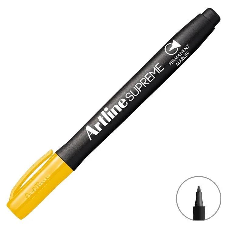 Artline Supreme Permanent Markör Uç:1,0mm SarıArtline Supreme Permanent Markör Uç:1,0mm Sarı - Kirtasiyem.netMarkörler
