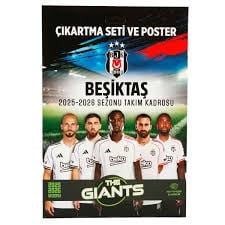 Asepto Beşiktaş - The Gıants 2025/26 Poster Ve Çıkartma SetiStickerlar
