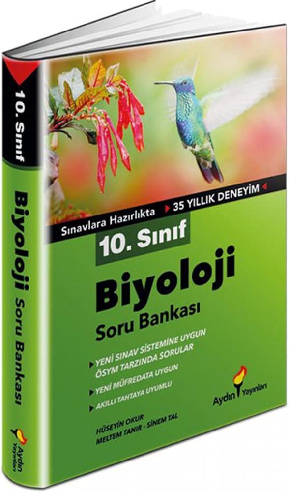 Aydın 10. Sınıf Biyoloji Soru BankasıAydın 10. Sınıf Biyoloji Soru Bankası - Kirtasiyem.net10.Sınıf