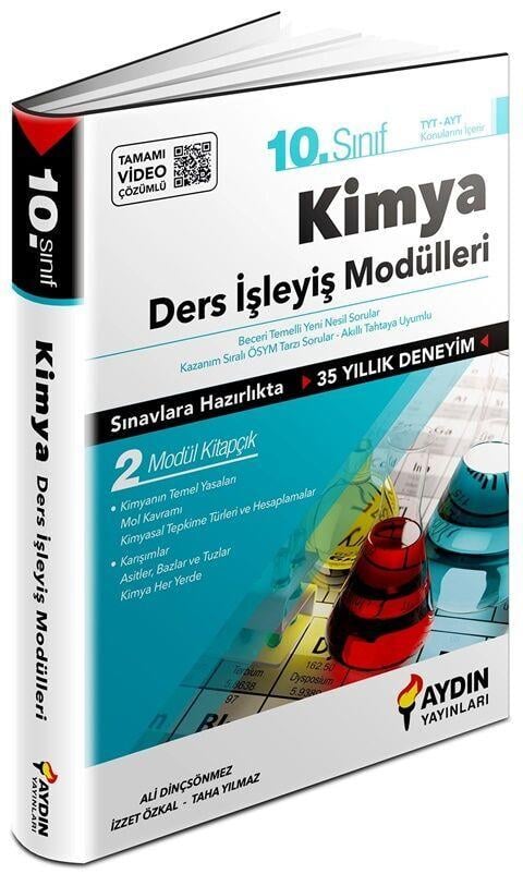 Aydın 10. Sınıf Kimya Ders İşleyiş ModülleriAydın 10. Sınıf Kimya Ders İşleyiş Modülleri - Kirtasiyem.net10.Sınıf