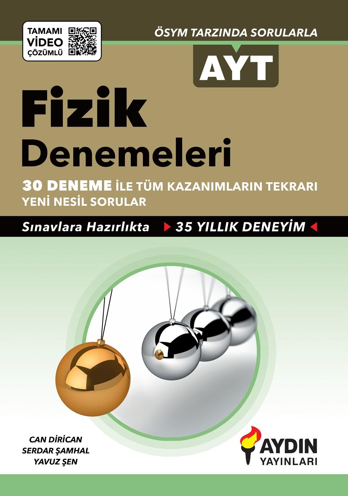 Aydın AYT Fizik 30 DenemeAydın AYT Fizik 30 Deneme - Kirtasiyem.netAYT