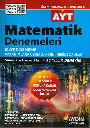 Aydın Yayınları AYT Matematik 8 Deneme 2023 ÖZELAydın Yayınları AYT Matematik 8 Deneme 2023 ÖZEL - Kirtasiyem.netAYT