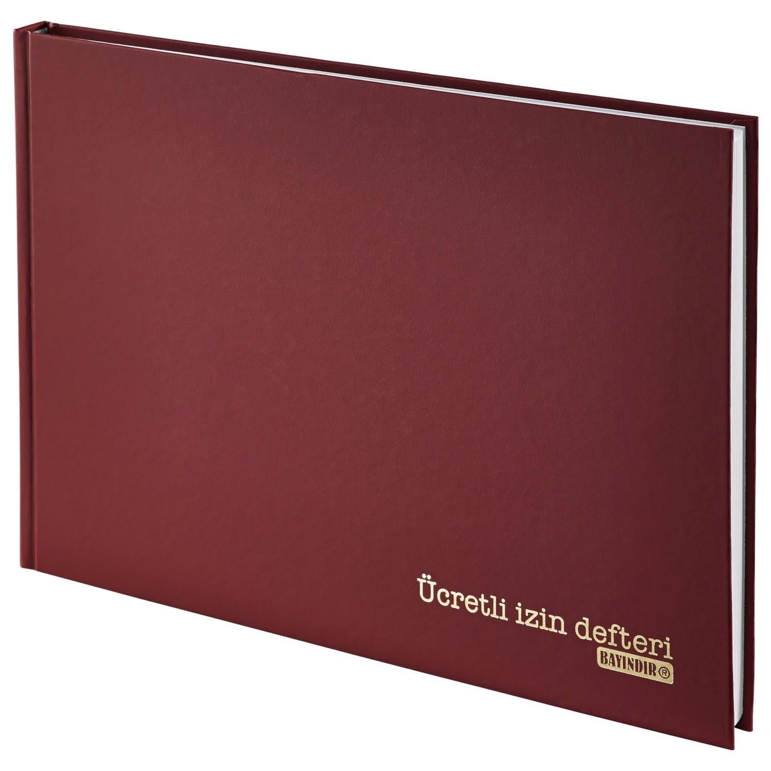 Bayındır Yıllık Ücretli İzin Defteri 40 Yaprak Karton Kapak Bcd0519Bayındır Yıllık Ücretli İzin Defteri 40 Yaprak Karton Kapak Bcd0519 - Kirtasiyem.netİzin Defterleri