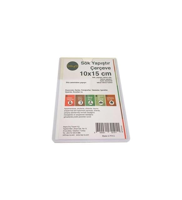 Bayro Sök Yapıştır Çerçeve 10X15 Cm (Np00046)Yatay
