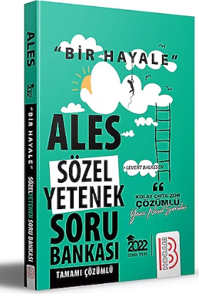 Benim Hocam 2022 Bir Hayale Serisi Ales Sözel Yetenek Tamamı Çözümlü Soru BankasıBenim Hocam 2022 Bir Hayale Serisi Ales Sözel Yetenek Tamamı Çözümlü Soru Bankası - Kirtasiyem.netDGS Hazırlık