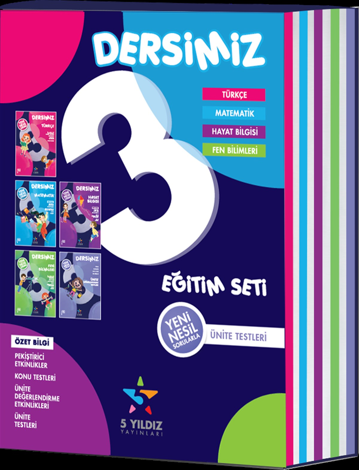 Beş yıldız 3. Sınıf Eğitim SetiBeş yıldız 3. Sınıf Eğitim Seti - Kirtasiyem.net3.Sınıf