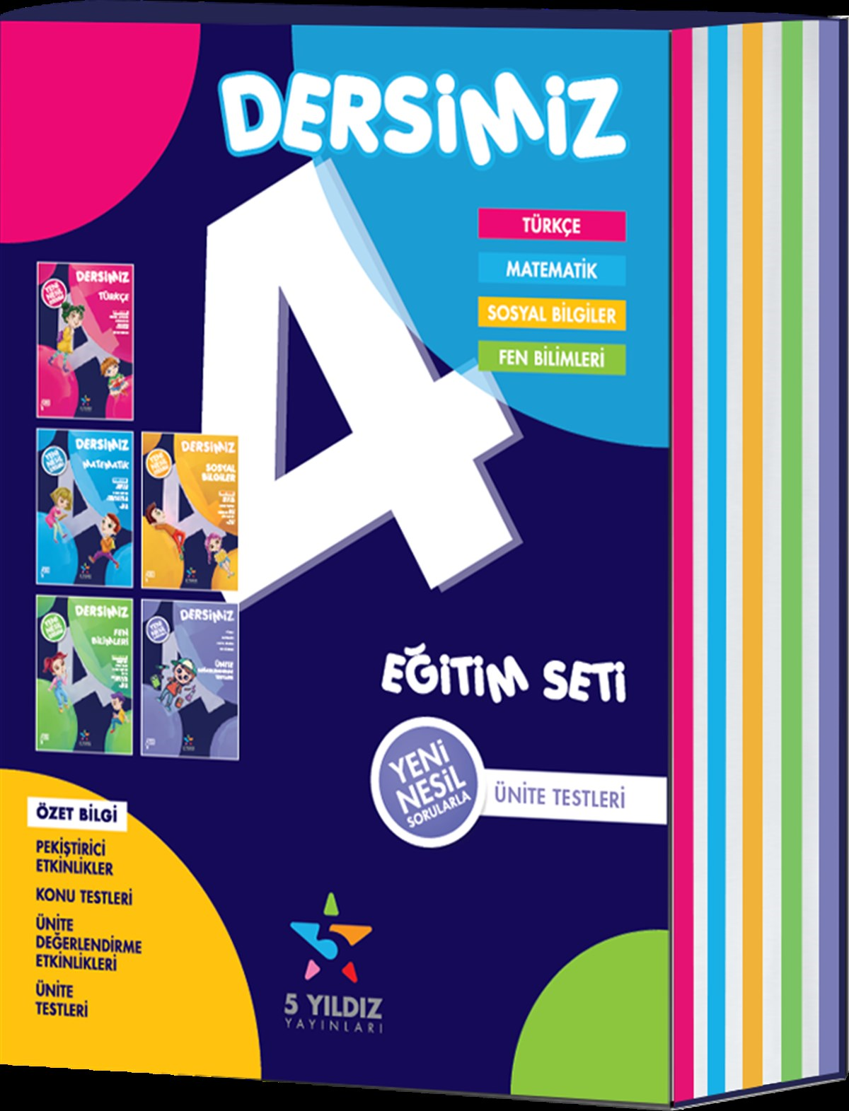 Beş yıldız 4. Sınıf Eğitim SetiBeş yıldız 4. Sınıf Eğitim Seti - Kirtasiyem.net4.Sınıf