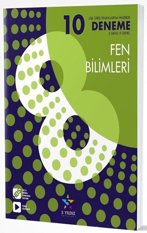 Beşyıldız 8. Sınıf Fen Bilimleri Deneme 10 Lu