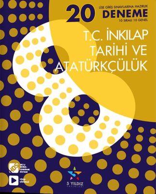 Beş yıldız 8. Sınıf T.C. İnkılap Tarihi Ve Atatürkçülük Deneme 20 LiBeş yıldız 8. Sınıf T.C. İnkılap Tarihi Ve Atatürkçülük Deneme 20 Li - Kirtasiyem.net8.Sınıf