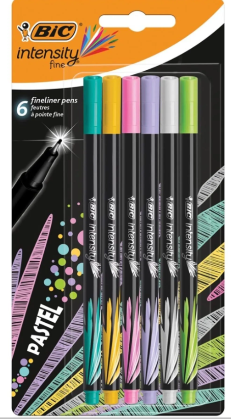 Bic Intensıty Fıne Lıner 4Lü Blister Fun