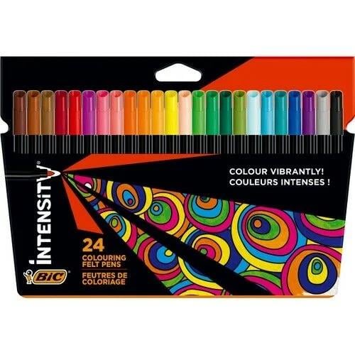 Bic Intensity Keçeli Boya Kalemi 24 Renk 978035Bic Intensity Keçeli Boya Kalemi 24 Renk 978035 - Kırtasiyem.netKeçeli Kalemler