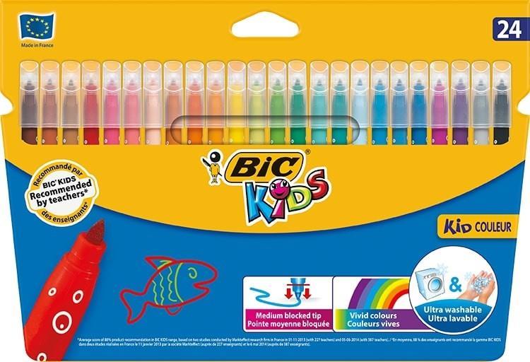 Bic Keçeli Boya Kalemi Kids Couleur 24 Lü KutuBic Keçeli Boya Kalemi Kids Couleur 24 Lü Kutu - Kırtasiyem.netKeçeli Kalemler
